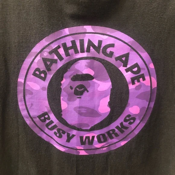 Authentic Bape “Busy Works” with Purple Colorway - Picture 5 of 5